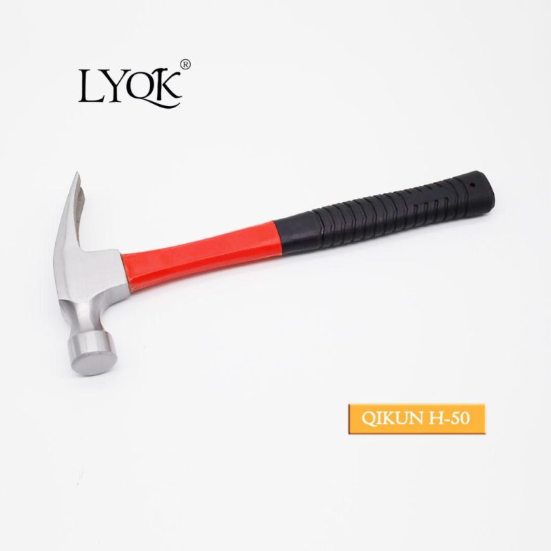 H-49 Construction Hardware Hand Tools Steel Handle One Piece Incorporated Claw Hammer