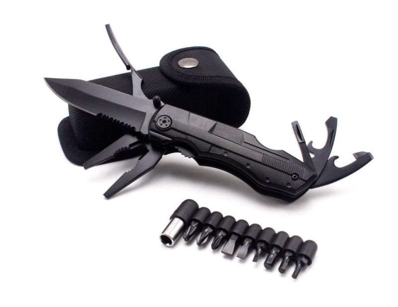 Multifunctional Tool Stainless Steel Folding Outdoor Camping Survival Knife Portable Folding Knife Set OEM Factory