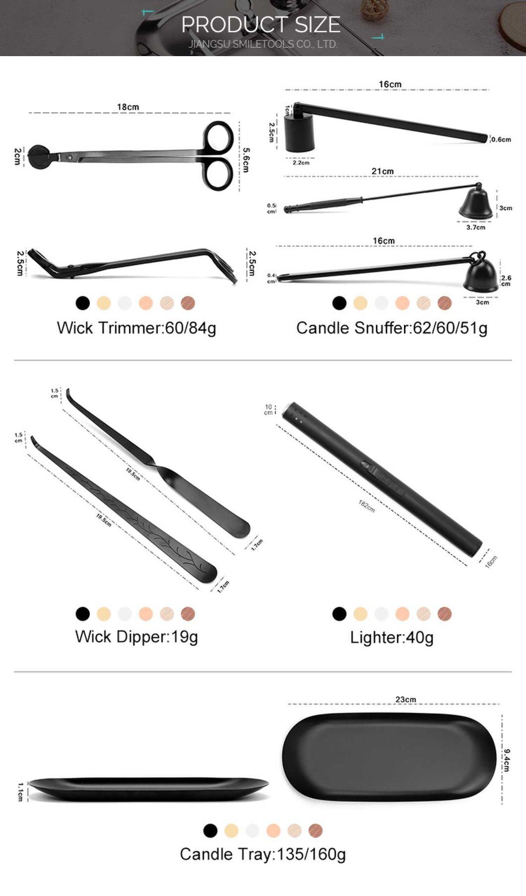Candle Care Tools Gift Multi-Color Polished Stainless Steel Wick Trimmer with Cheapest Price