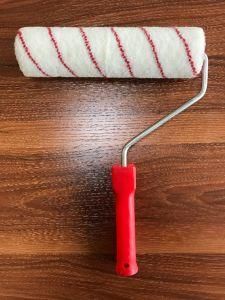Microfiber Material Paint Roller Brush with Plastic Handle