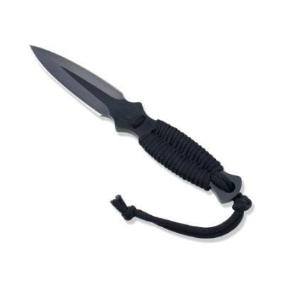 Survival Knife with Automatic Knife Blade and Saw