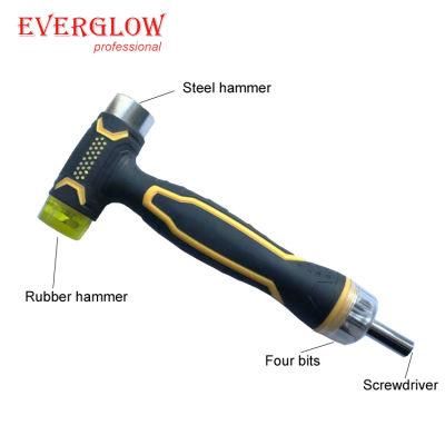 6-in-1 Multi-Function Hammer CRV Bits