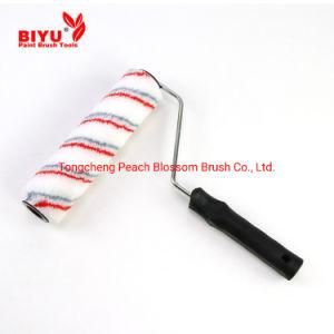 Popular Red and Grey Strip Paint Roller Brush Hand Tool Hardware