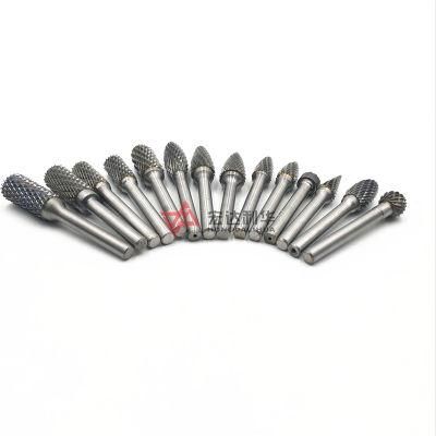 Carbide Rotary 60 Degree Double Cut Carbide Burrs