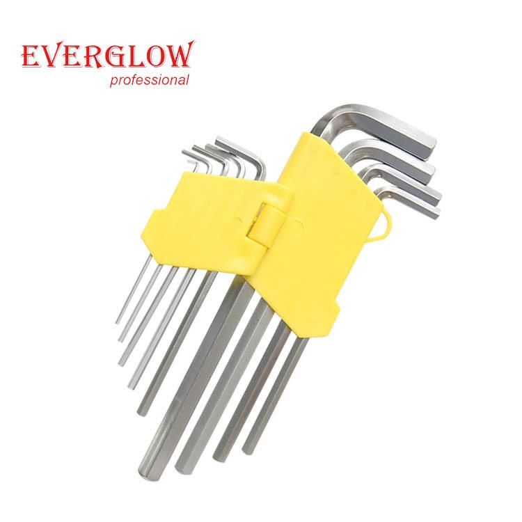 9PCS Extra Long Hex Key Set