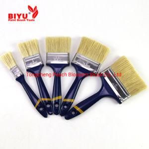 Decoration Painting Plastic Handle Black Bristles Filament Synthetic Paint Brush