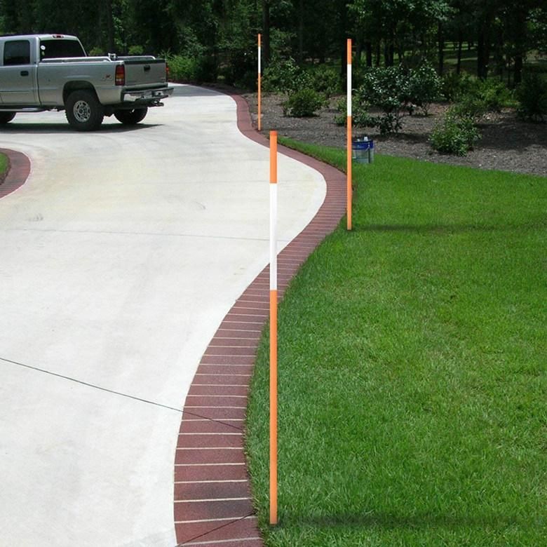 Super UV Durable High Strength Flexible Fiberglass Snow Plow Stake