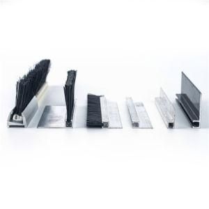Support Customized Nylon Stripe Brush Strip with Metal Back