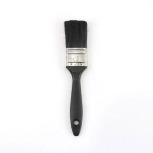 Black Bristle Brush Wire with Wooden Handle Paint Brush