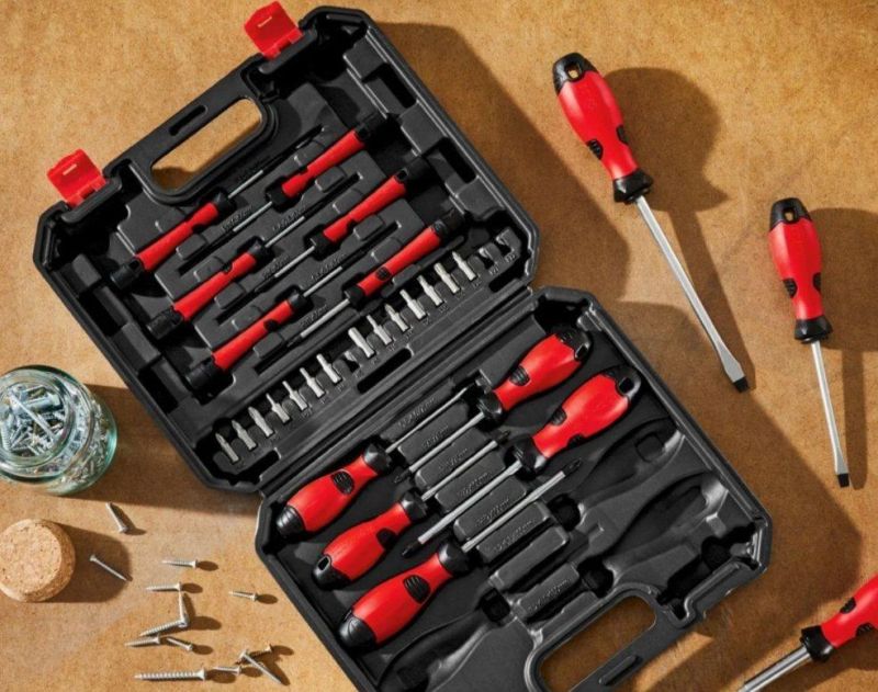 Slotted, Cross-Head Screw Driver Set for European