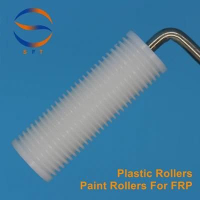 Plastic 21mm Diameter Rollers Paint Rollers FRP Hand Construction Tools