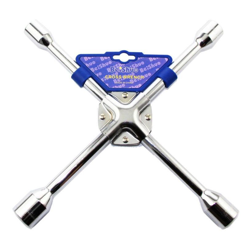 Auto Cross Socket Wrench Four Way Wheel Wrenches
