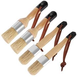 4 Pieces Chalk and Wax Brushes