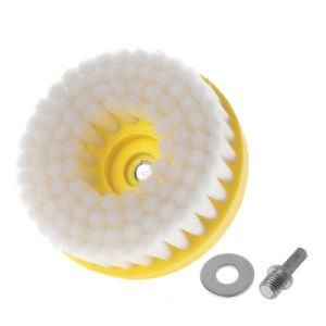 Drill Brush Cleaning Bathroom Surfaces Tub
