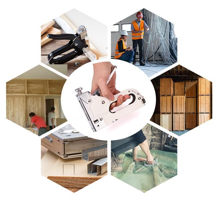 Factory Outlet High Quality Portable Manual Hand Nail Gun for Wood Furniture