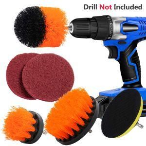 Electric Drill Brushes Nylon Floor Cleaning Brush Set