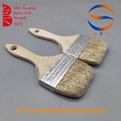 China Factory Pure Bristle Paint Brushes for FRP Laminating