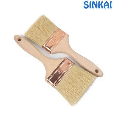 White Bristle Painting Brush