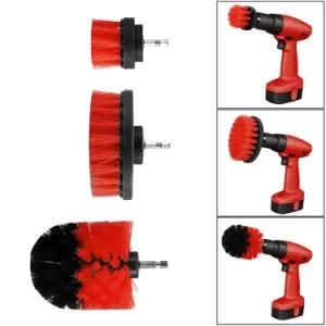 Soft/Hard/ Extra Hard Electric Drill Brush Set with Drill Bit Extension for Cleaning Toilet