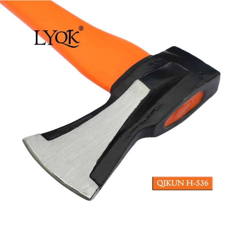 H-536 Construction Hardware Hand Tools Plastic Rubber Handle Hammer Axe