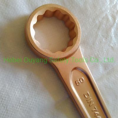 Non-Sparking Tools Hammer Spanner Wrench 50 mm Be-Cu Atex Be-Cu