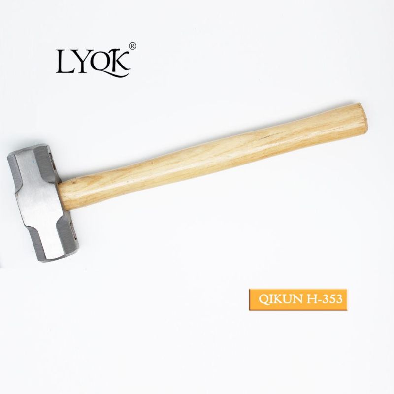 H-353 Construction Hardware Hand Tools Hard Wood Handle Sledge Hammer
