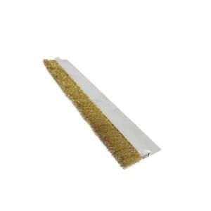 Customized High Temperature Resistant Stainless Steel Wire Crimped Multi Tooth Wire Strip Brush