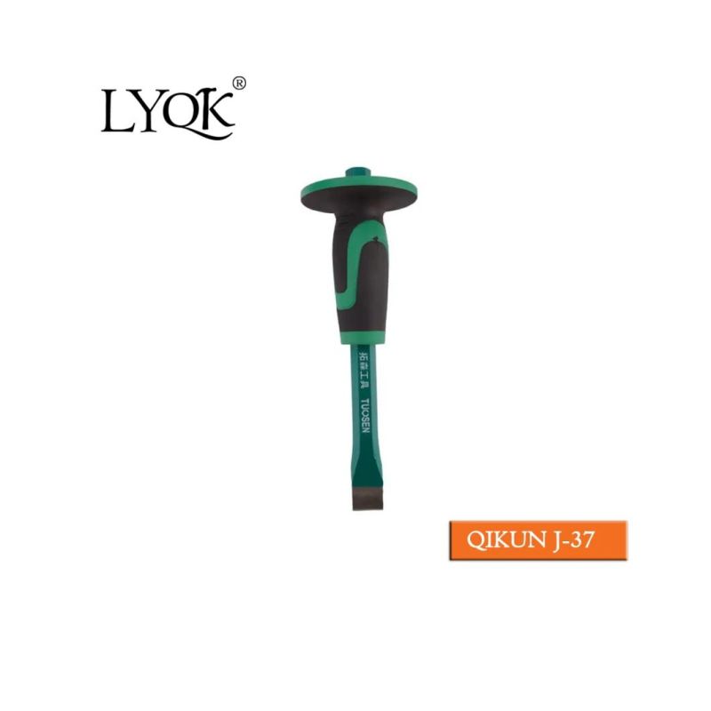 J-32 Plastic Grip Flat Type Cold Chisel