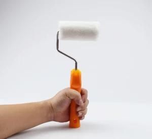 Acrylic Roller Brush with Orange Plastic Handle