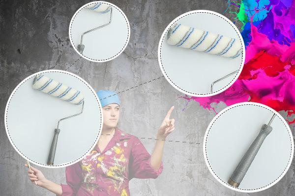 Wholesale Paint Roller Brush Indoor and Outdoor Wall Paint Roller