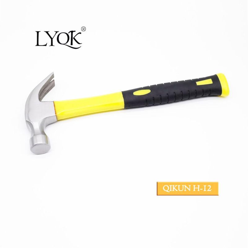 H-11 Construction Hardware Hand Tools Hardwood Handle German Type Claw Hammer