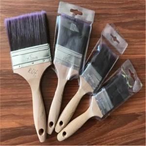 Paint Brush Tapered Filaments with Wood Handle for Russian Market