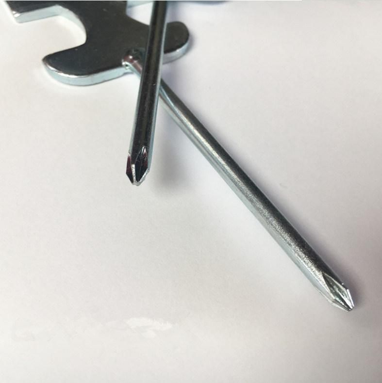 Fitness Equipment Tool Multi Functional Open-End Wrench Cross Screwdriver Wrench