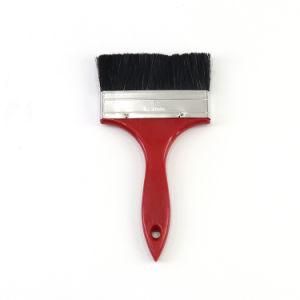 5&prime;&prime; Black Brush Wire Black Wooden Handle Paint Brush