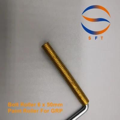 Small Size 6mm Diameter Bolt Roller for GRP FRP Laminating