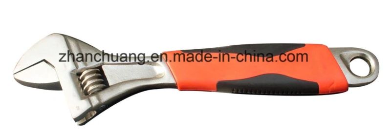 6" High Quality Carbon Steel Chrome Plated Adjustable Wrench/Spanner