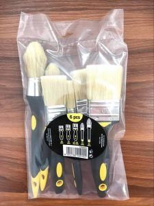 Wood Handle Paint Brush with 100% Pure Bristle Factory Made