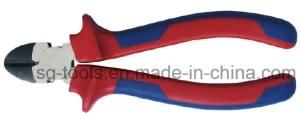 Hand Working Tool Diagonal Cutting Plier with Nonslip Handle