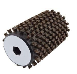 Bronze Rotary Brush Roller for Skis Cleaning