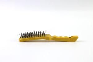 2020 Copper Stainless Steel Wire Brush with Plastic Handle