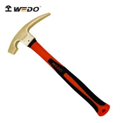 Wedo Popular Non Sparking Aluminium Bronze Bricklayers&prime; Hammer