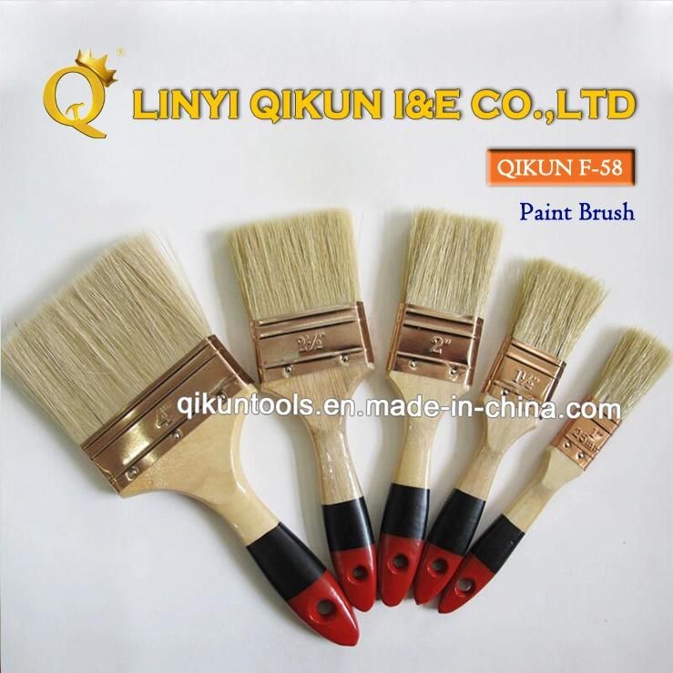 F-47 Hardware Decorate Paint Hand Tools Wooden Handle Bristle Paint Roller Brush