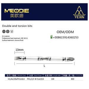 S2 100mm Double End Torsion Bits Hand Tool
