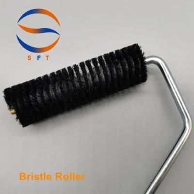 28mm Diameter 100mm Length Bristle Roller with Plastic Handle