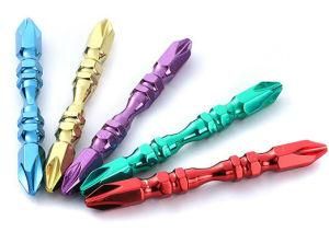 High Quality Colorful Driver Screw Metal Screwdriver Bit