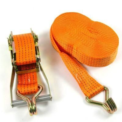 2&prime;&prime; 5t Polyester Webbing Cargo Lashing Ratchet Tie Down Strap