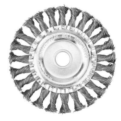 Grinding Wheel Twisted Knot Steel Wire Flat Wheel Brush