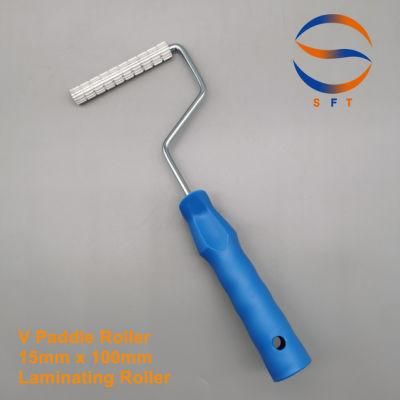 15mm Diameter V Paddle Roller Laminating Rollers for FRP