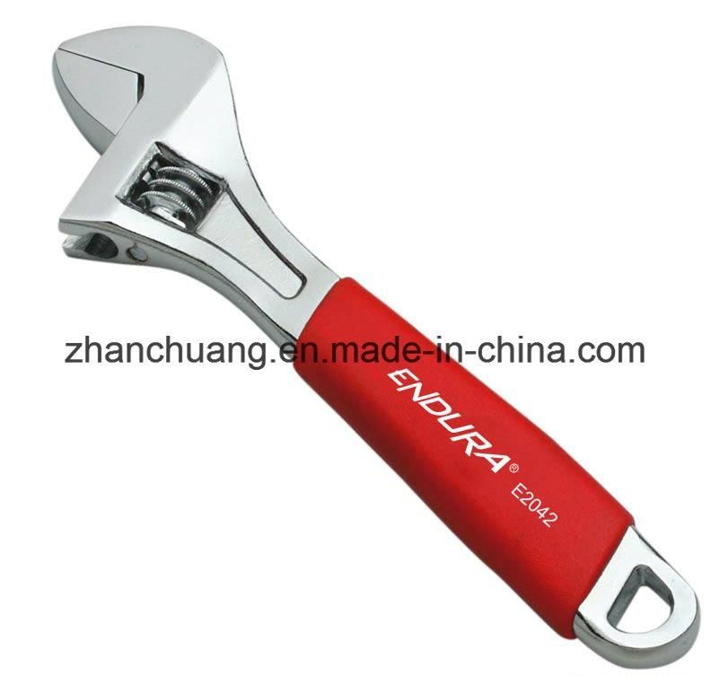 6" High Quality Carbon Steel Chrome Plated Adjustable Wrench/Spanner