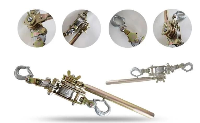 2ton 4400lbs Heavy Duty Double Gear Hand Cable Puller